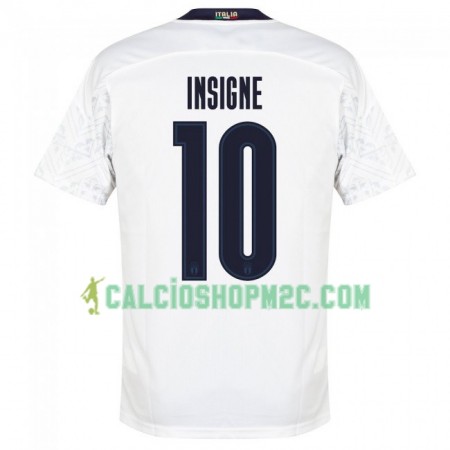 Italia Insigne 10 Maglia Trasferta Euro 2020 Manica Corta
